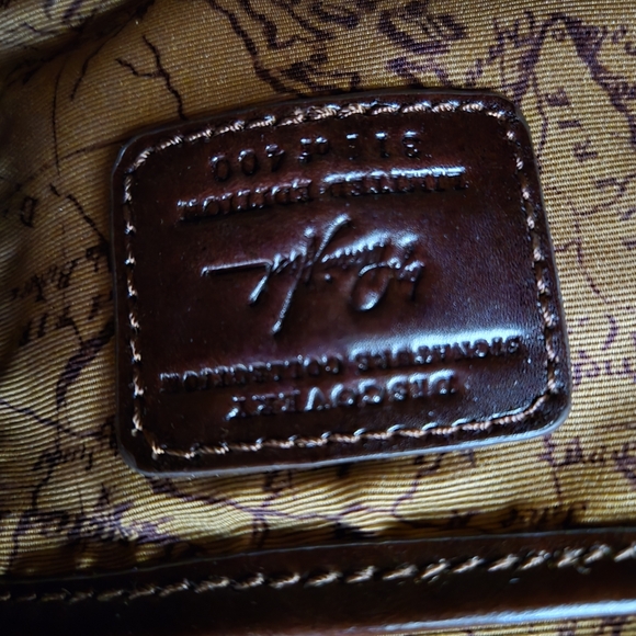 NWT Limited Edition Patricia Nash Discovery Westminster COLLINA SATCHEL - Picture 10 of 14